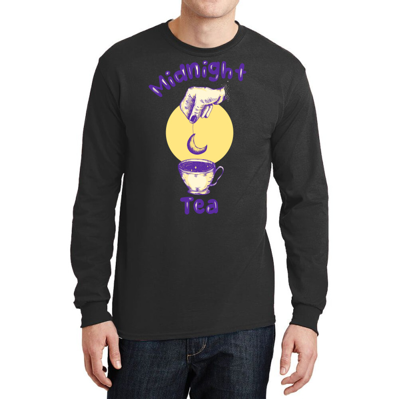 Midnight Tea Long Sleeve Shirts | Artistshot