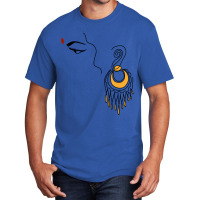 South Indian Woman Art Basic T-shirt | Artistshot