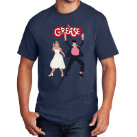 Grease Summer Dance Couple Basic T-shirt | Artistshot