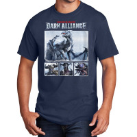 Womens Dungeons & Dragons Group Shot Dark Alliance Box Up V-neck Basic T-shirt | Artistshot