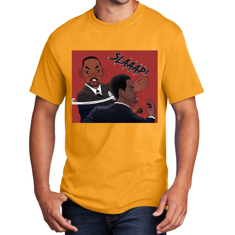 Will Smith Slap 2 Basic T-shirt | Artistshot