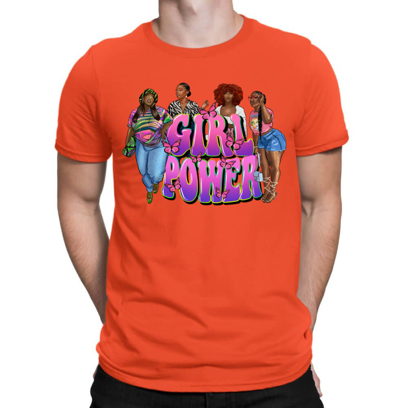 Girl Power Black Woman T-shirt | Artistshot