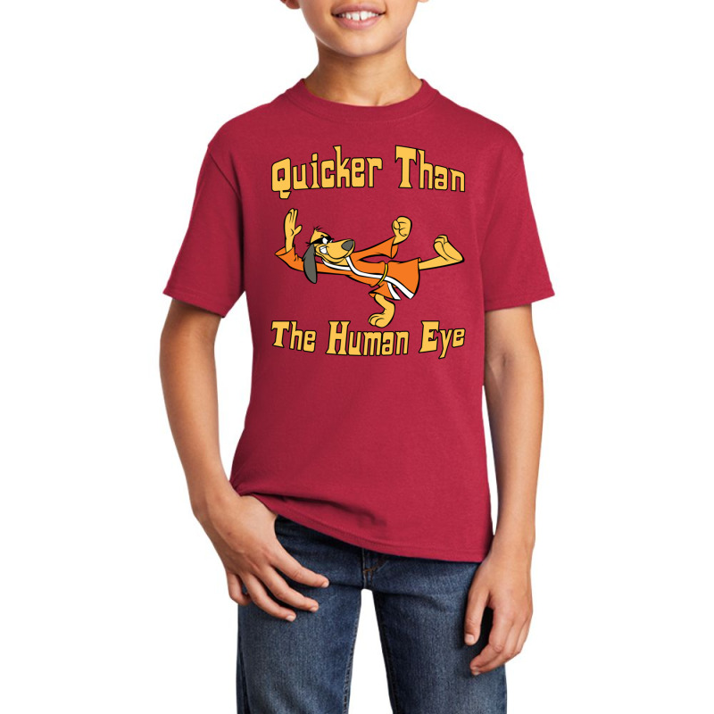 Art Quicker Than The Human Eye Hong Kong Phooey Located In The Dumpste Basic Youth T-shirt by cm-arts | Artistshot