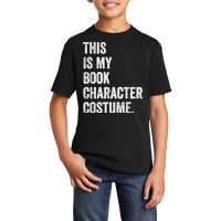 This Is My Book Character Costume Funny Halloween T Shirt Basic Youth T-shirt | Artistshot