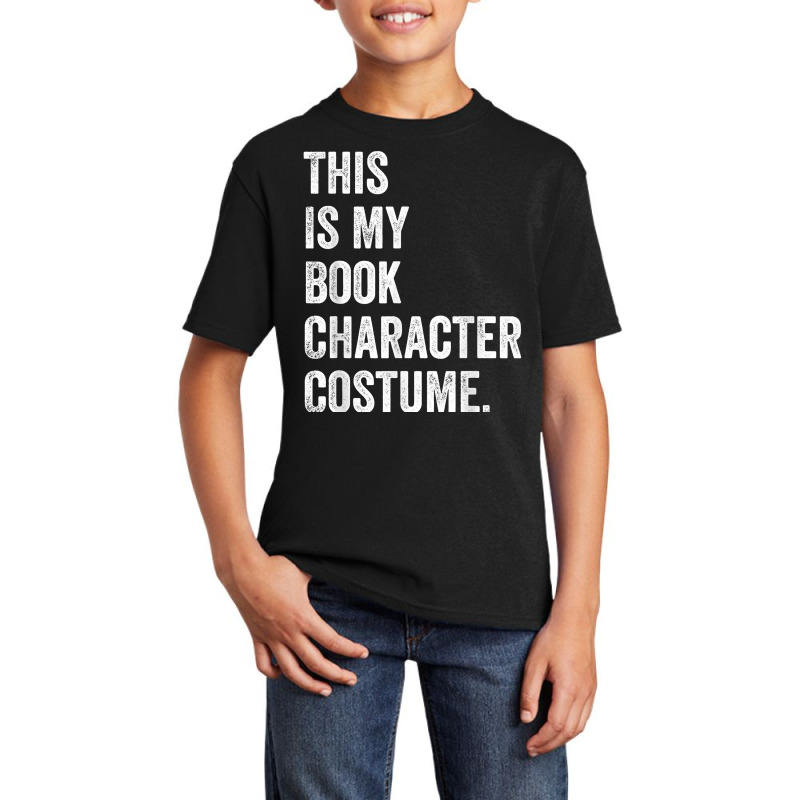 This Is My Book Character Costume Funny Halloween T Shirt Basic Youth T-shirt | Artistshot