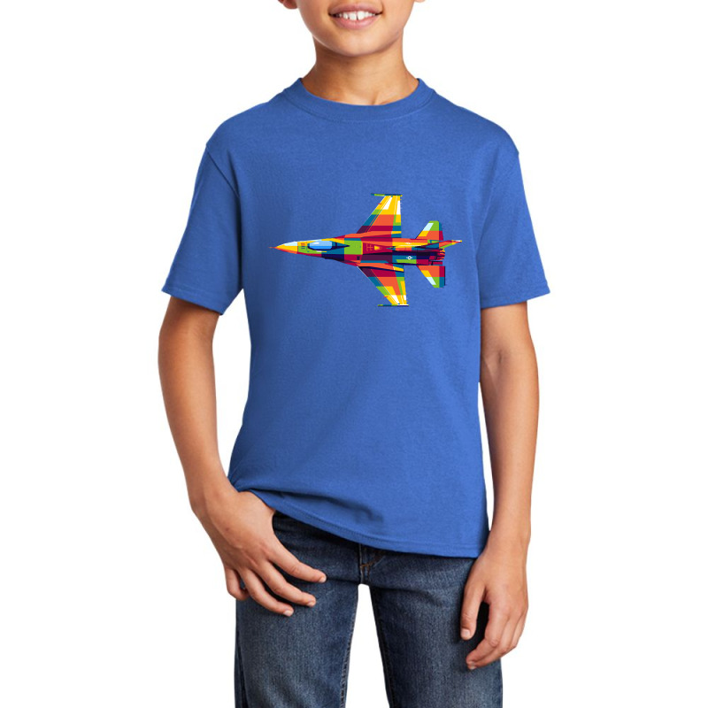 F-16 Fighting Falcon Basic Youth T-shirt by Kanmosrin52 | Artistshot