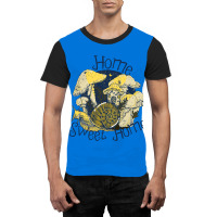 Home Sweet Home - Snail Graphic T-shirt | Artistshot