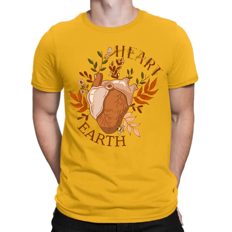 Heart - Earth T-shirt | Artistshot