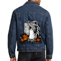 Ghost Alone Men Denim Jacket | Artistshot