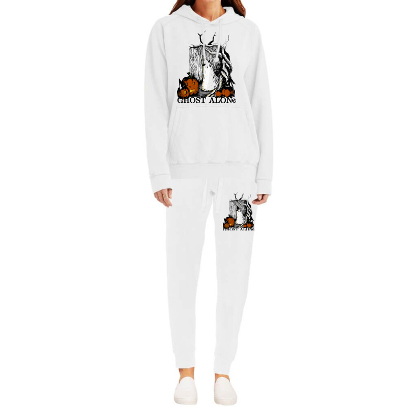 Ghost Alone Hoodie & Jogger Set | Artistshot