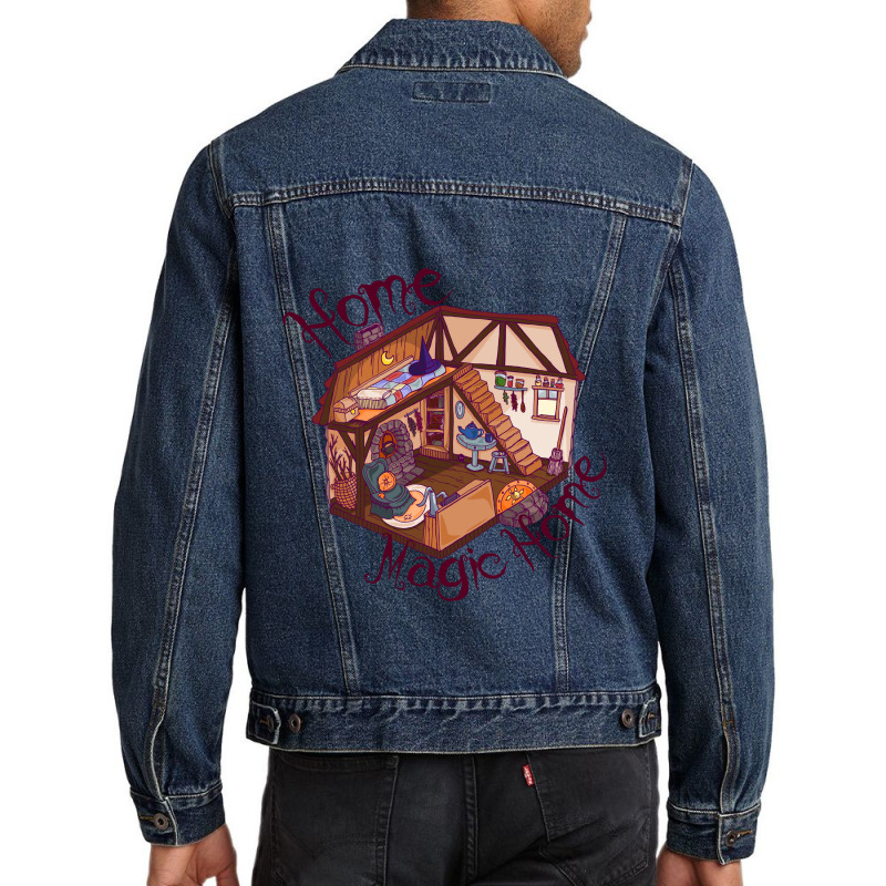 Home Magic Home Men Denim Jacket | Artistshot