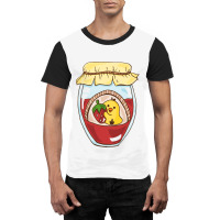 Cute Strawberry Jam Graphic T-shirt | Artistshot