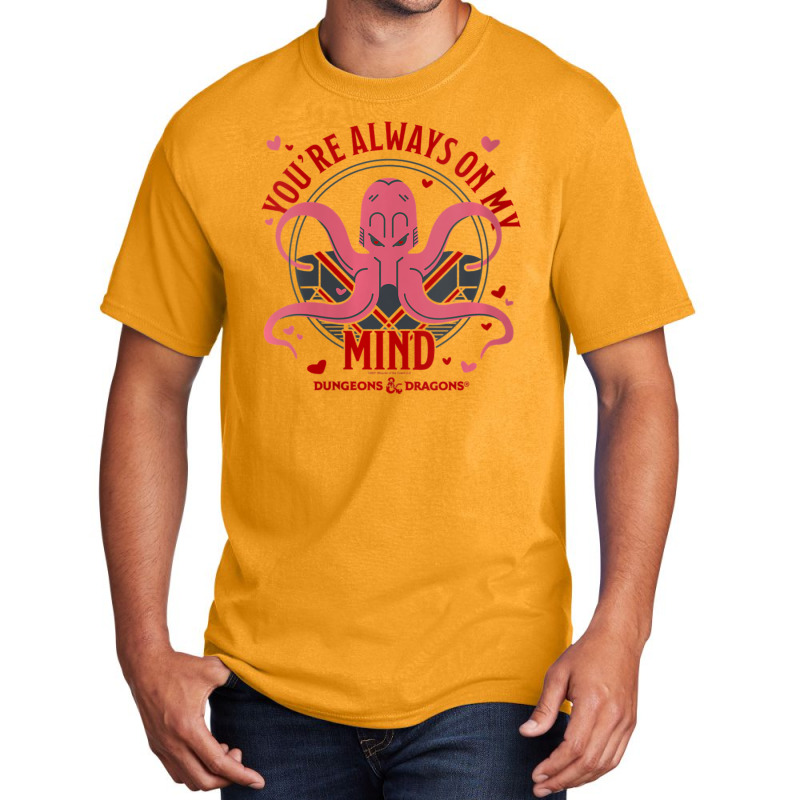 Womens Dungeons & Dragons Valentine's Day Mind Flayer Hearts V-neck Basic T-shirt by hotoancuong | Artistshot