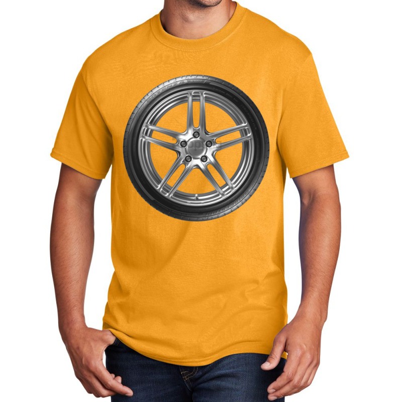 F 1 Crazy Tyre Basic T-shirt | Artistshot