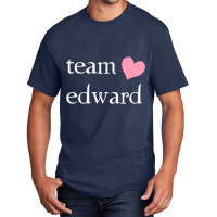 Twilight Team Edward Basic T-shirt | Artistshot