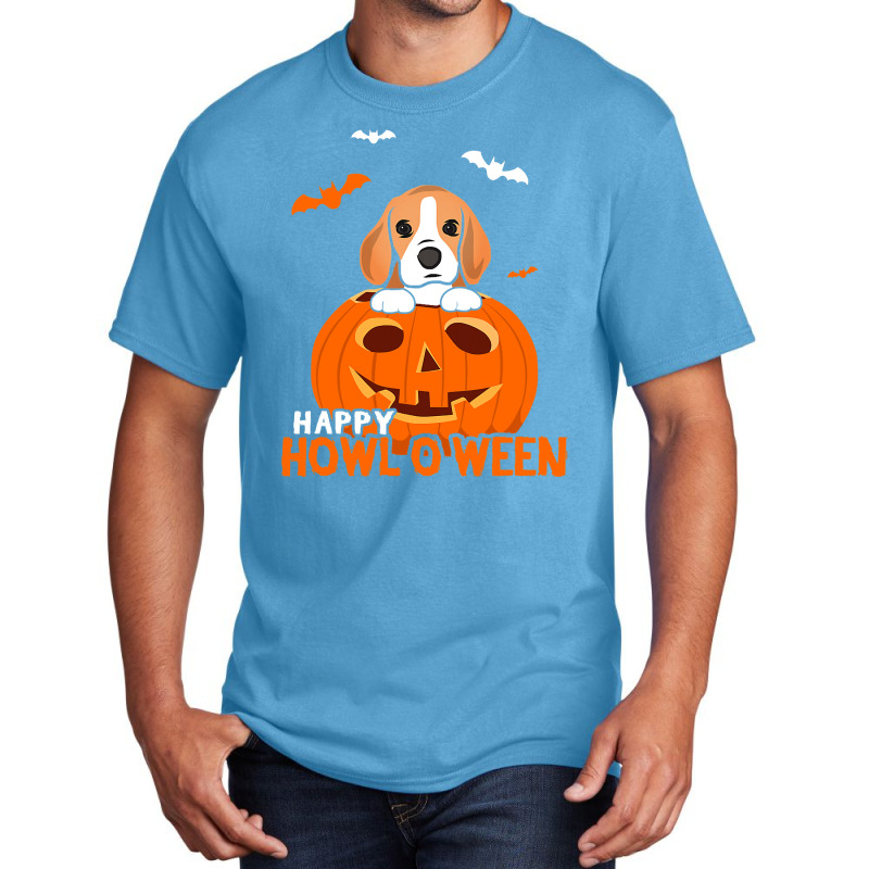 Cute Halloween Beagle Dog Pumpkin Costumes Thanksgiving Basic T-shirt | Artistshot