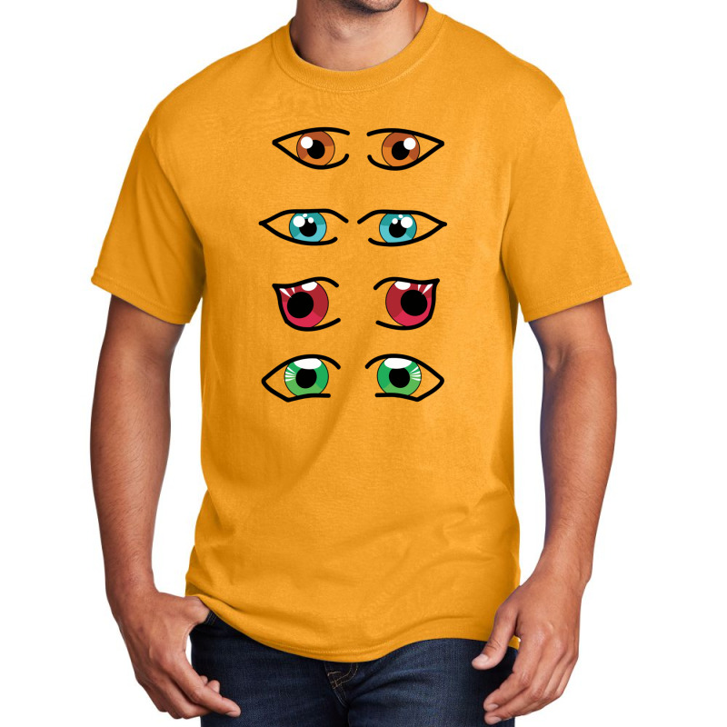 Manga Eyes Basic T-shirt | Artistshot