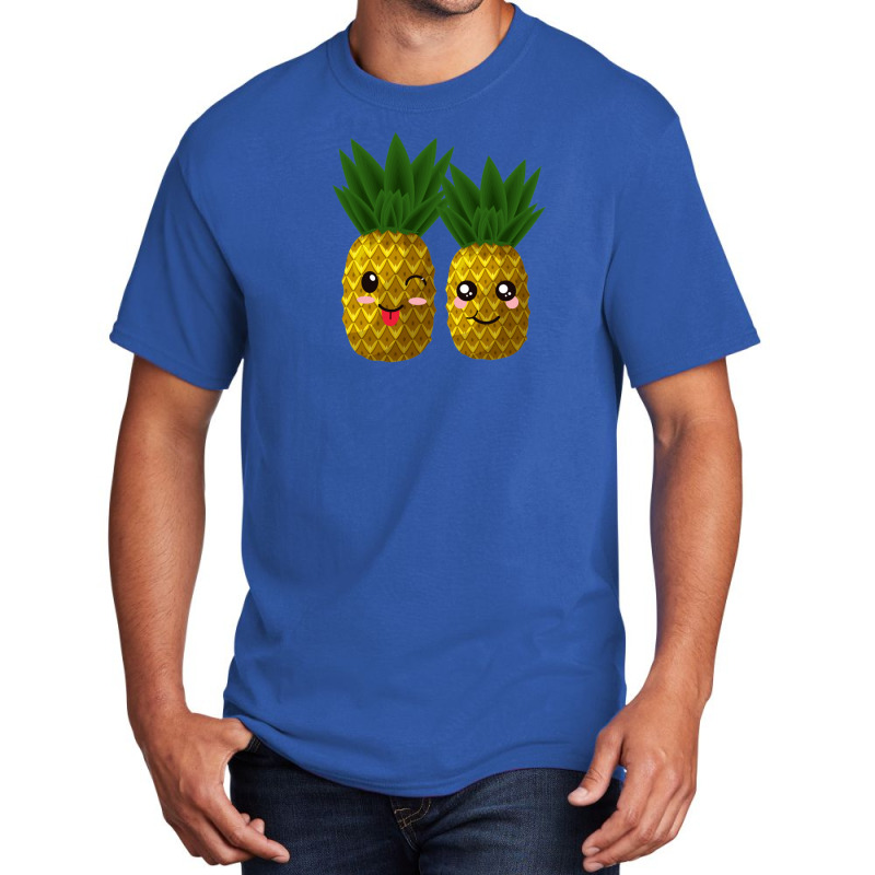 Cute Kawaii Pineapple Basic T-shirt | Artistshot