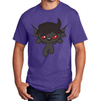 La Reliure D_isaac Mauvais Personnage Charme Du Vampire  Essentiel Basic T-shirt | Artistshot