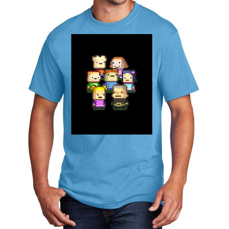 Graphic Kindergarten Game Characters Art Png Basic T-shirt by cm-arts | Artistshot