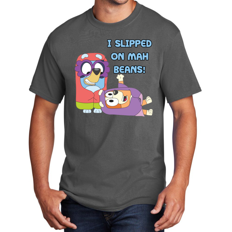 I Slipped On My Beans Basic T-shirt | Artistshot