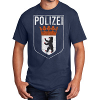 Berlin Police Polizei Gift For German Police T Shirt Basic T-shirt | Artistshot