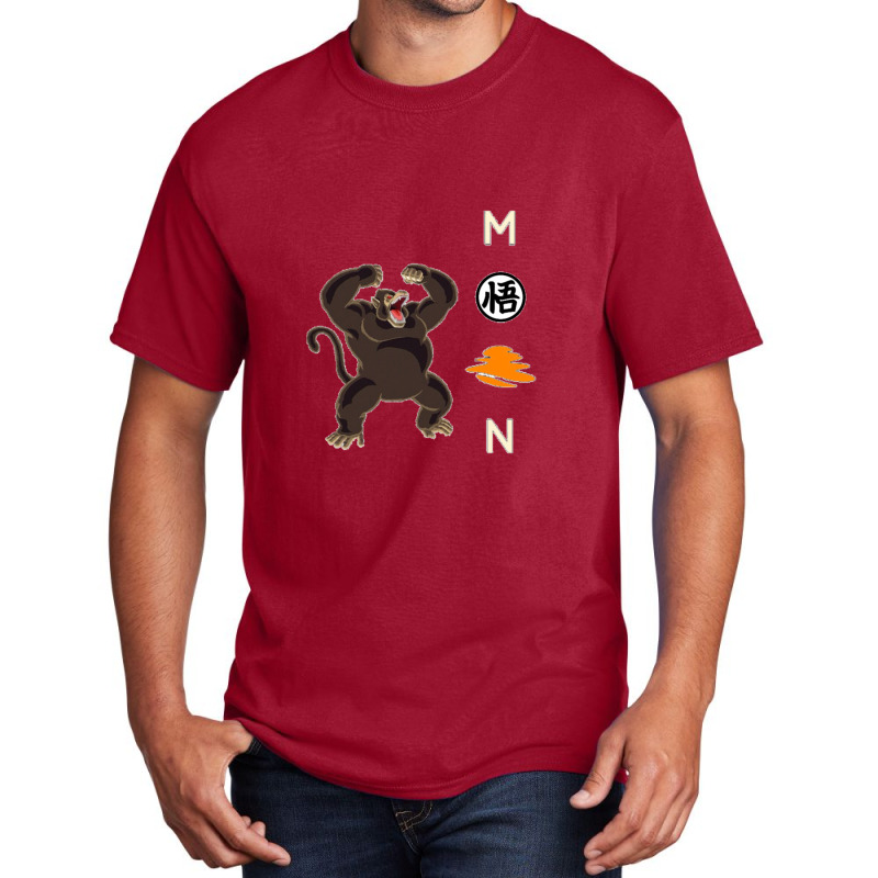 Moon Monky Tail Basic T-shirt | Artistshot