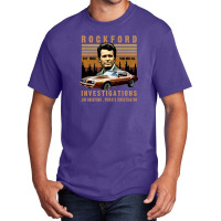 The Rockford Files Shirt Jim Rockford 1970's Detective With Sayings Gi Basic T-shirt | Artistshot