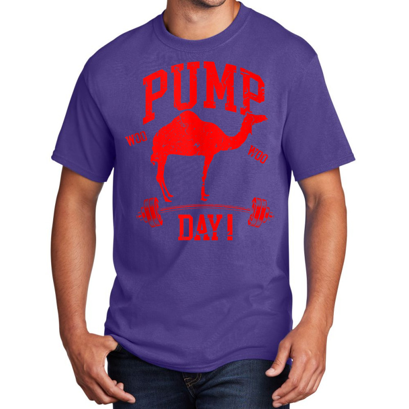 Funny Pump Day Hump Day Camel Weight Lifting Training Gym Tank Top Basic T-shirt | Artistshot