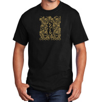 Gold – Go Forward In The Courage Of Your Love Alabaster Deplume-giga Basic T-shirt | Artistshot