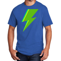 Bowie Green Lightning Bolt Premium Basic T-shirt | Artistshot