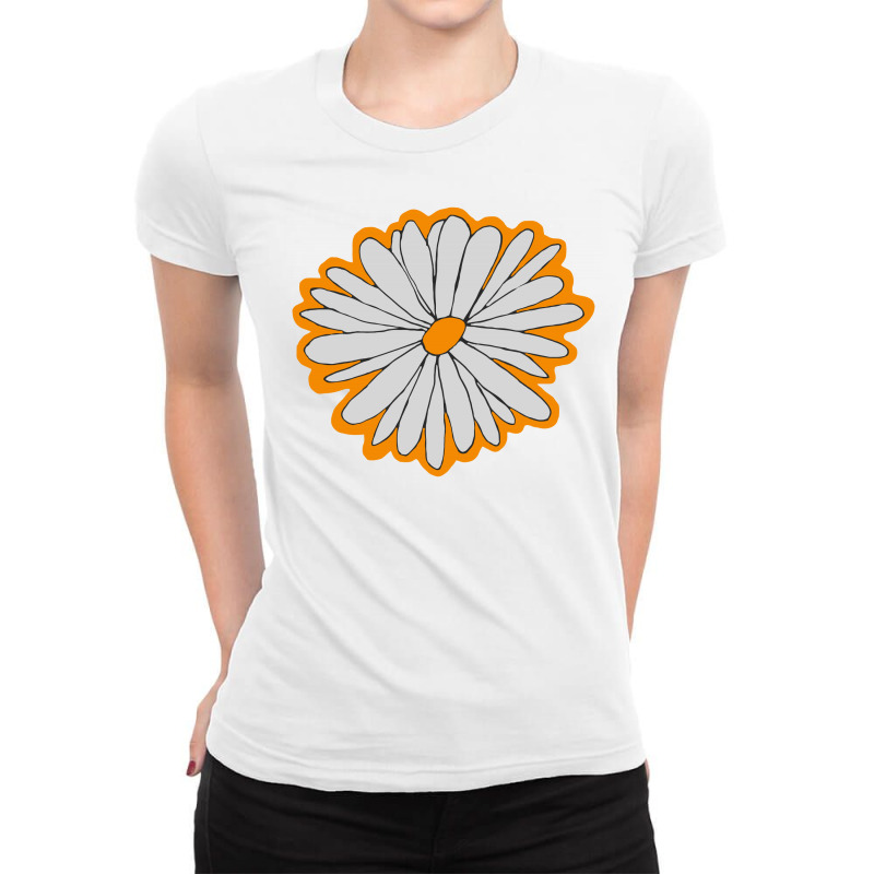 Spring Daisy Tri Blend T Shirt Ladies Fitted T-Shirt by BABYDOLL | Artistshot