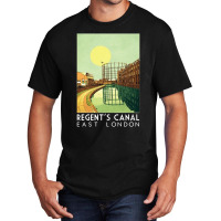 Regents Canal, Regents Canal Vintage, Regents Canal Art, Regents Canal Basic T-shirt | Artistshot