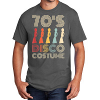 70s Disco Costume 70 Styles 1970s Women Themed Party Basic T-shirt | Artistshot