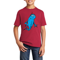 Dr. Seuss Blue Fish Basic Youth T-shirt | Artistshot