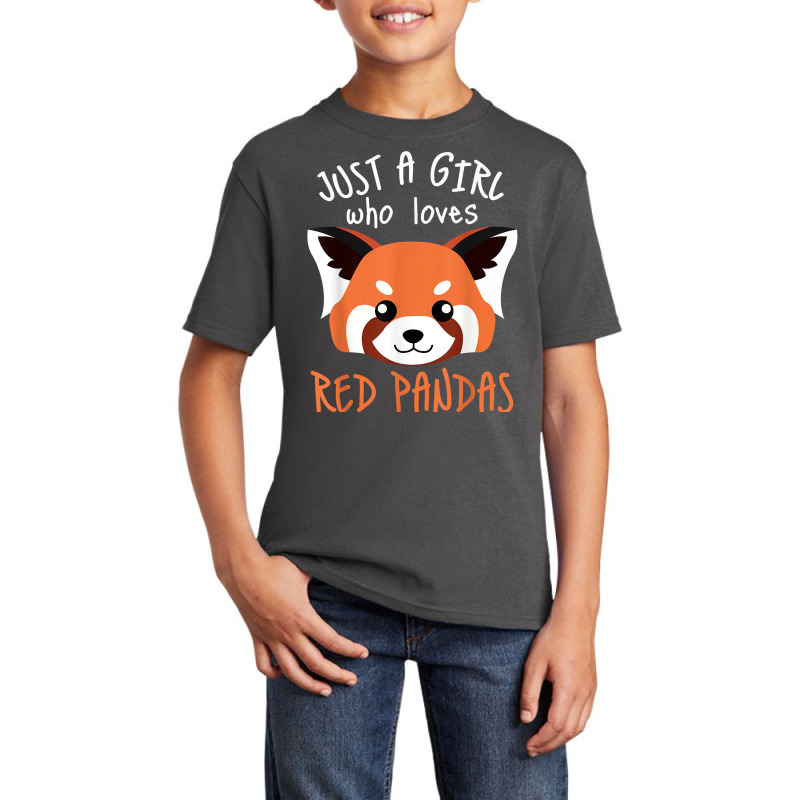 Red Panda Plushie Red Panda Tail Cute Red Panda Stuffed Toy T Shirt Basic Youth T-shirt by cm-arts | Artistshot