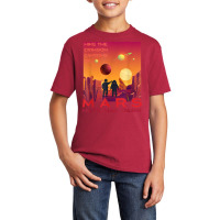 Mars National Park Vintage Sci Fi Martian Exploration Space T Shirt Basic Youth T-shirt | Artistshot