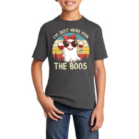 I'm Just Here For The Boos Halloween Outfit Women Basic Youth T-shirt | Artistshot