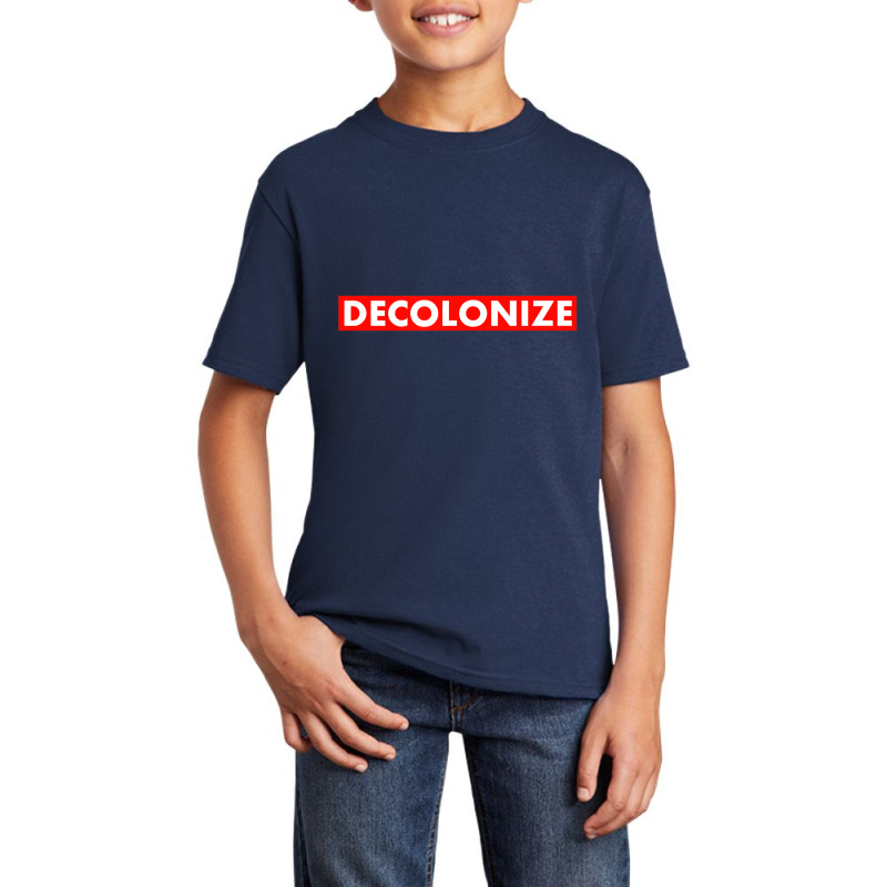 Decolonize Indigenous Native American Education Basic Youth T-shirt | Artistshot