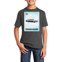 Station Wagon Mexican Cards T Shirt Basic Youth T-shirt | Artistshot