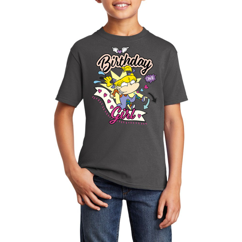 Rugrats Birthday Girl Angelica Basic Youth T-shirt by cm-arts | Artistshot