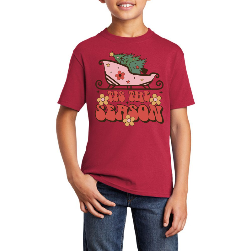 Tis The Season - Christmas Basic Youth T-shirt by Sheppard Karena | Artistshot