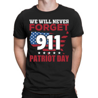 Vector Patriot Day Design T-shirt | Artistshot