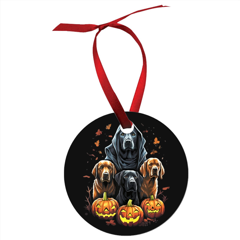 Labrador Retriever Black Lab   Yellow Lab Hallowee Ornament | Artistshot