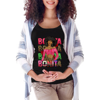 Bonita Afro Latina Woman Maternity Scoop Neck T-shirt | Artistshot