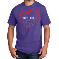 Salt Lake Basic T-shirt | Artistshot