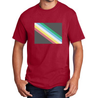 Disability Pride Flag Basic T-shirt | Artistshot