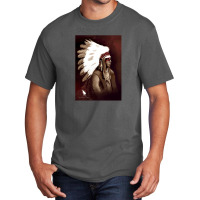 Native American Warrior Basic T-shirt | Artistshot