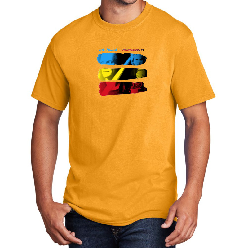 The Police Synchronicity Album 1 Basic T-shirt by DavidDurbin | Artistshot