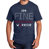 Im Hereditary Hemochromatosis Warrior  Im Fine Fitted Basic T-shirt | Artistshot